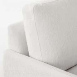 Scalino 2-Piece L-Shaped White Performance Velvet Sectional Sofa With Left Arm Chaise -Home Series Shop ScalinoWhtLAChaiseAVSSS22