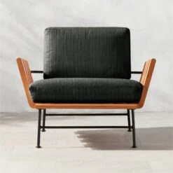 Seahaven Outdoor Lounge Chair Cover -Home Series Shop SeahavenCoalLoungeChairSHS22