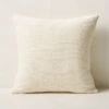 Seca Ivory Silk Throw Pillow With Down-Alternative Insert 20'' -Home Series Shop SecaBleachedPillow20inSHS23
