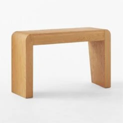 Selena Wood Vanity Table -Home Series Shop SelenaOakVanity3QBSSS23