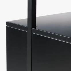 Stairway Black Cabinet - 96" Height -Home Series Shop StairwayTallBlkCabinetAVS19