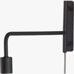 Swing Arm Black Wall Sconce -Home Series Shop SwingArmSconceS14