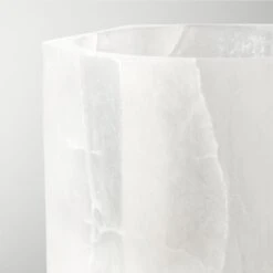 Talia Alabaster Hurricane Candle Holder -Home Series Shop TaliaAlabasterHurricaneAVSHF21