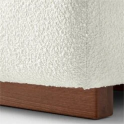Terrain Ivory Boucle Ottoman -Home Series Shop TerrainIvyBcOttmnAVSSS22