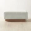Terrain Ivory Boucle Ottoman -Home Series Shop TerrainIvyBcOttmnSHS22