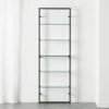 Tesso Black Metal Wall Mount Bookshelf -Home Series Shop TessoBlackBookcaseROF18 1x1