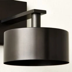 Trada Blackened Brass Wall Sconce Light -Home Series Shop TradaBlkdBrsWallSconceAVSHF23