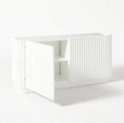 Truffle High-Gloss White Credenza -Home Series Shop TruffleWhiteCredenza3QAVF20