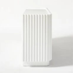 Truffle High-Gloss White Credenza -Home Series Shop TruffleWhiteCredenzaSDF20