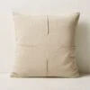 Tuck Natural Linen Throw Pillow With Down-Alternative Insert 20'' -Home Series Shop TuckLnFlaxPlw20inSHS23