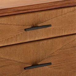 Verano 3-Drawer Rattan Dresser -Home Series Shop VeranoRshFrnt3drwrDrssrAVSSF22