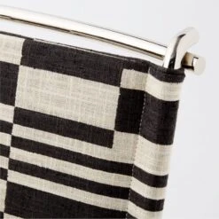 Vicino Black And White Patterned Upholstered Office Chair -Home Series Shop VicinoPatternedChairAVSSS23